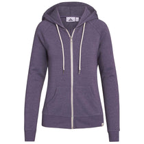 Landway Women's Heather Purple Peyton Cotton Poly Fleece Hoodie