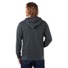 Landway Men's Faded Black Austin 1/4 Garment dyed Hoodie