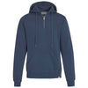 Landway Men's Faded Navy Austin 1/4 Garment dyed Hoodie