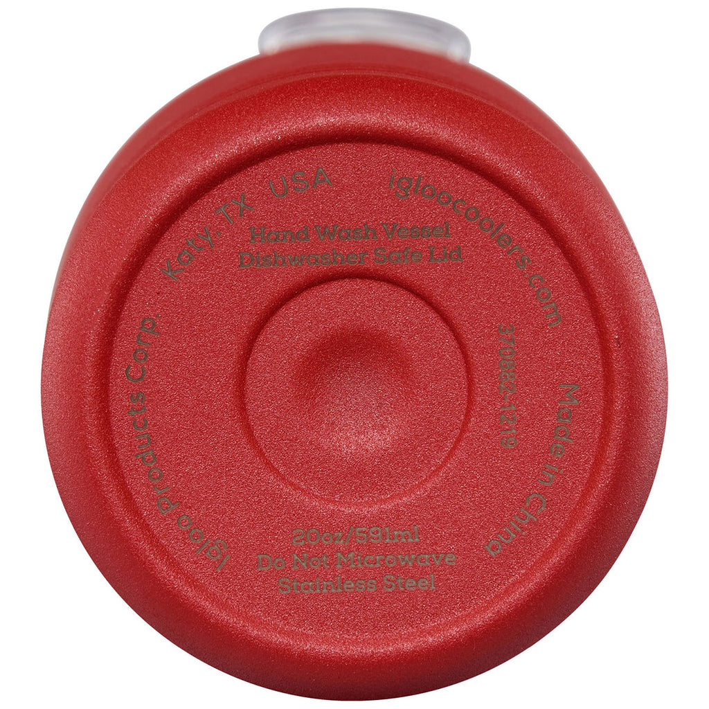 Igloo Red 20 oz. Vacuum Insulated Tumbler