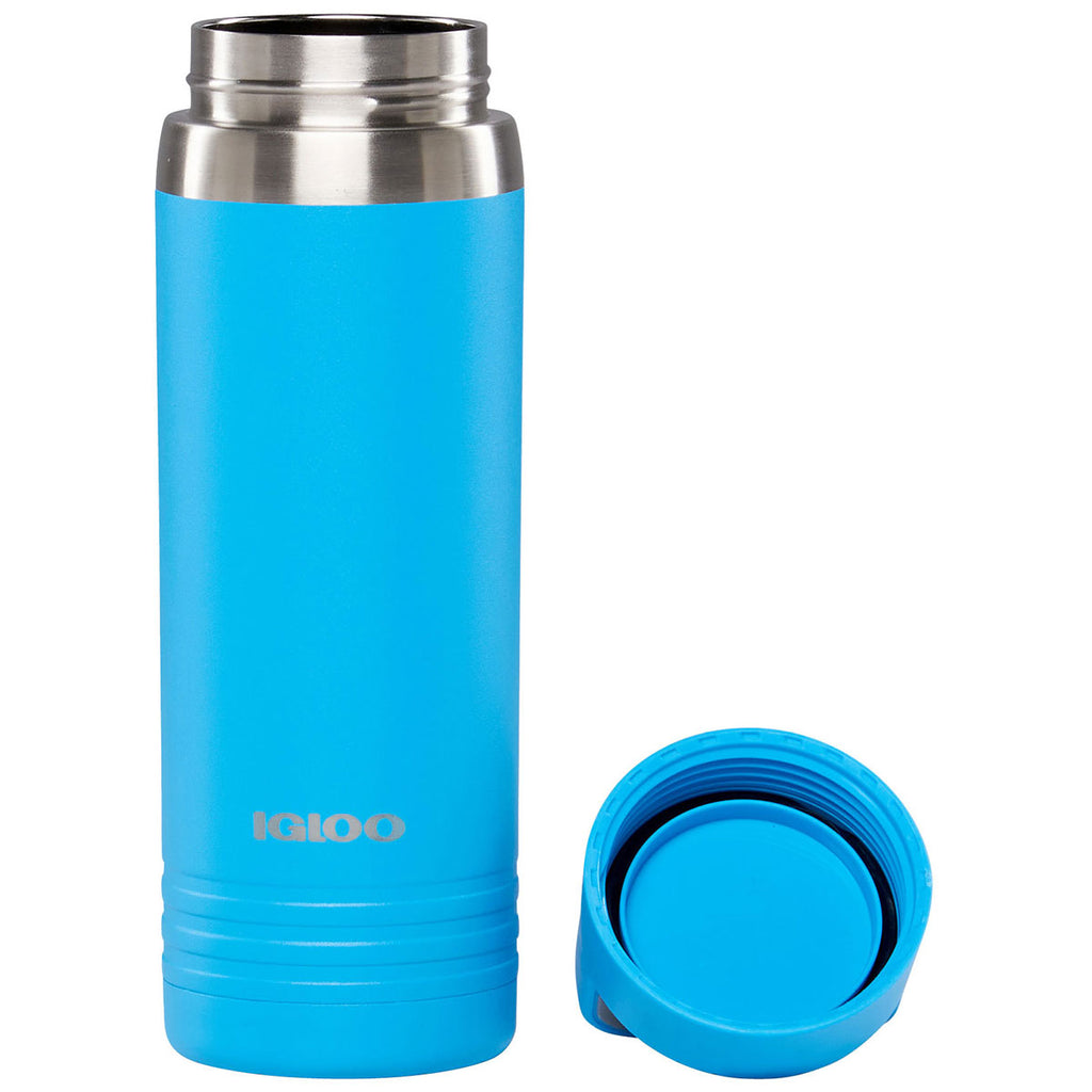 Igloo Light Blue 24 oz. Vacuum Insulated Bottle