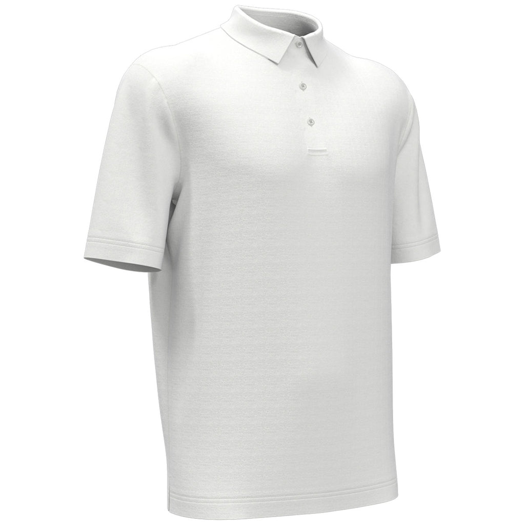 Callaway Men's White Micro Texture Polo