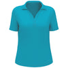 Callaway Women's Tile Blue Micro Texture Polo