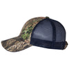 Outdoor Cap Mossy Oak Country/Navy Washed Brushed Mesh Cap