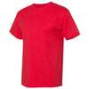 Champion Men's Athletic Red Premium Fashion Classics Short Sleeve T-Shirt