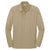 CornerStone Men's Tan Select Long Sleeve Snag-Proof Tactical Polo