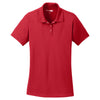 CornerStone Women's True Red Micropique Gripper Polo