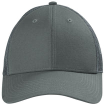 CornerStone Charcoal Canvas Mesh Back Cap