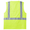 CornerStone Safety Yellow ANSI 107 Class 2 Mesh Back Safety Vest
