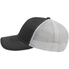 Clique Charcoal/White Classic Fit Mesh Snap Back Cap