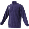 adidas Men's Collegiate Purple Melange Team Issue Quarter Zip