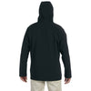 Devon & Jones Men's Black Soft Shell Hooded Jacket