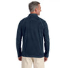 Devon & Jones Men's Navy Stretch Tech-Shell Compass Full-Zip