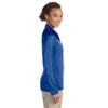 Devon & Jones Women's True Royal Stretch Tech-Shell Compass Quarter-Zip