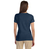 Devon & Jones Women's Navy Perfect Fit Shell T-Shirt