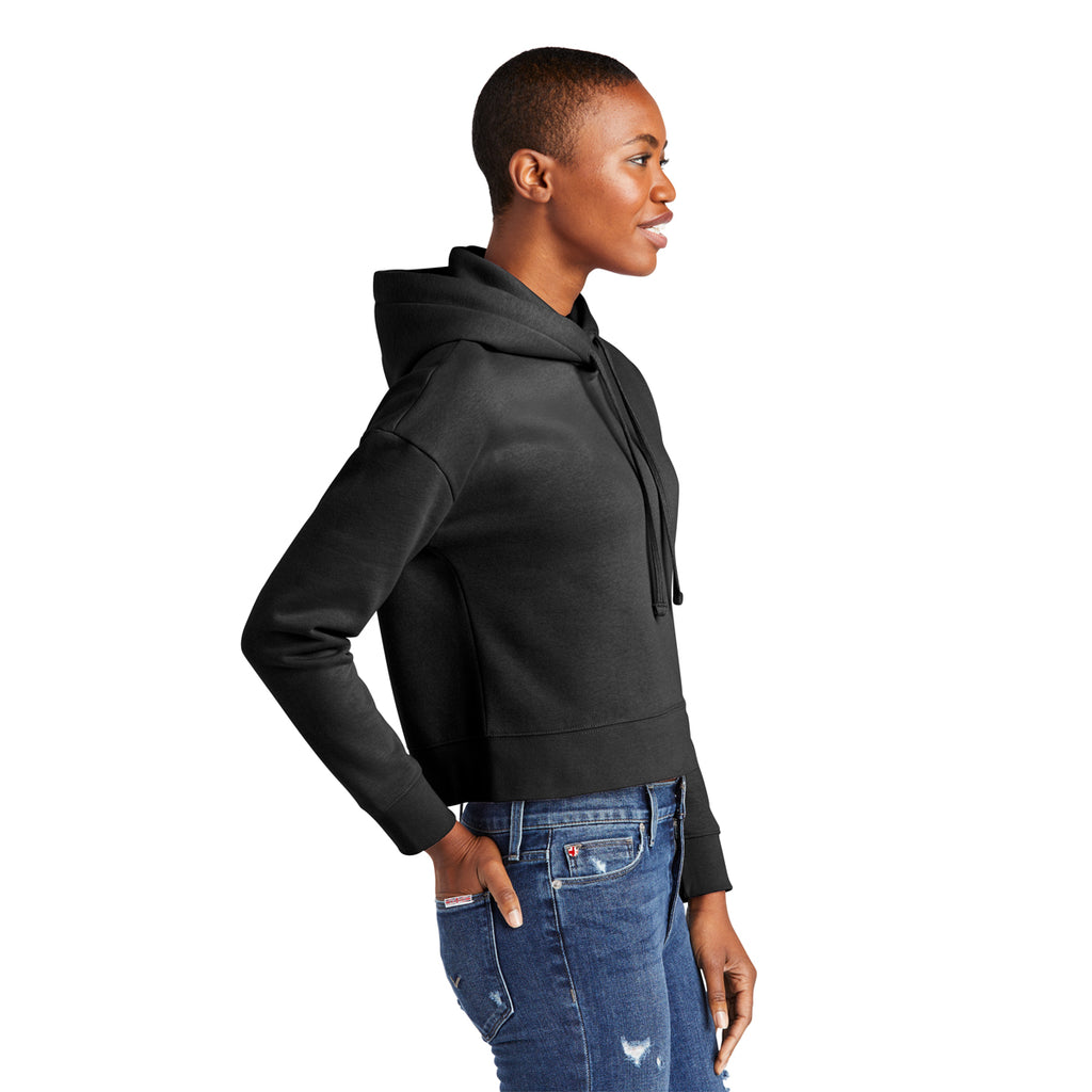 District Women's Black V.I.T Fleece Hoodie