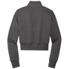 District Women's Heathered Charcoal V.I.T. Fleece 1/2 Zip