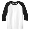 District Youth Black/White Very Important 3/4-Sleeve Tee