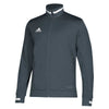 adidas Men's Grey/White Team 19 Track Jacket