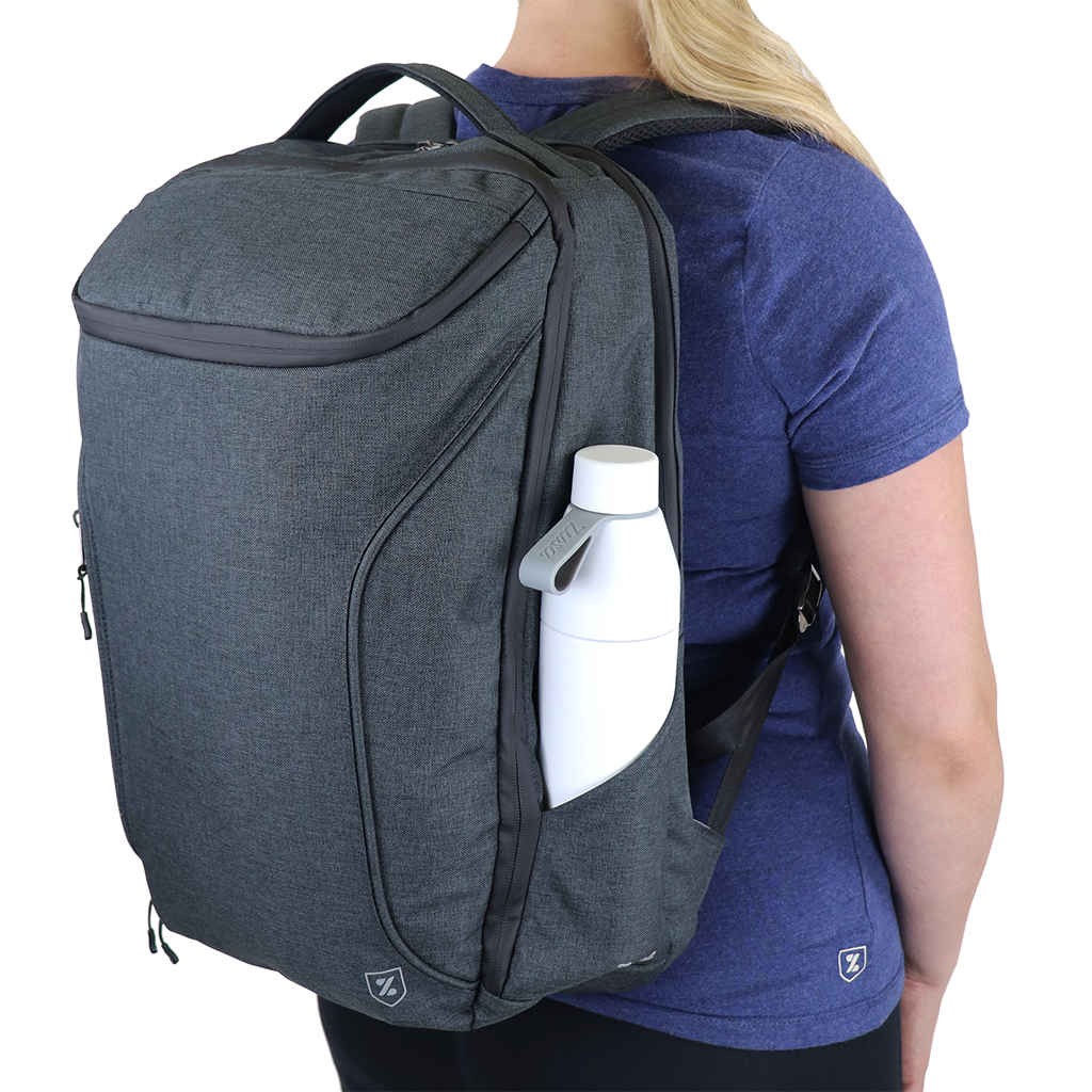 Zusa Black Heather Daytripper Backpack