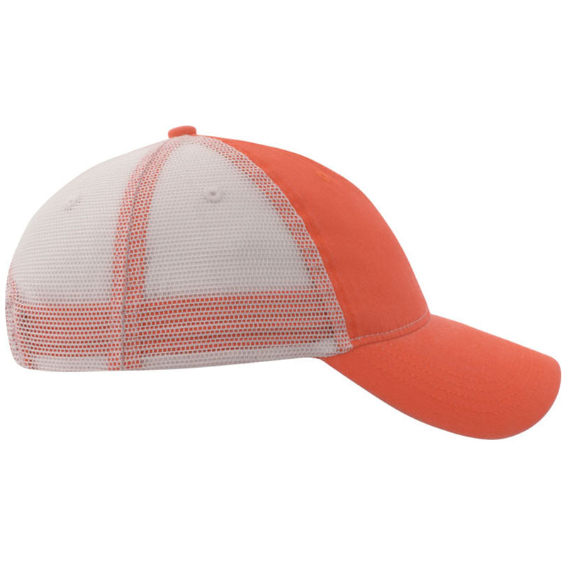 Ahead Mango Tango/White Mesh Solana Cap