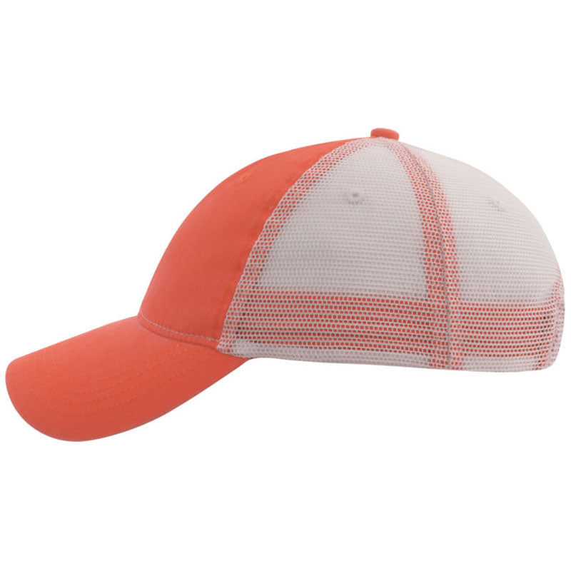 Ahead Mango Tango/White Mesh Solana Cap