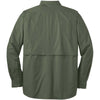 Eddie Bauer Men's Seagrass Green L/S Fishing Shirt
