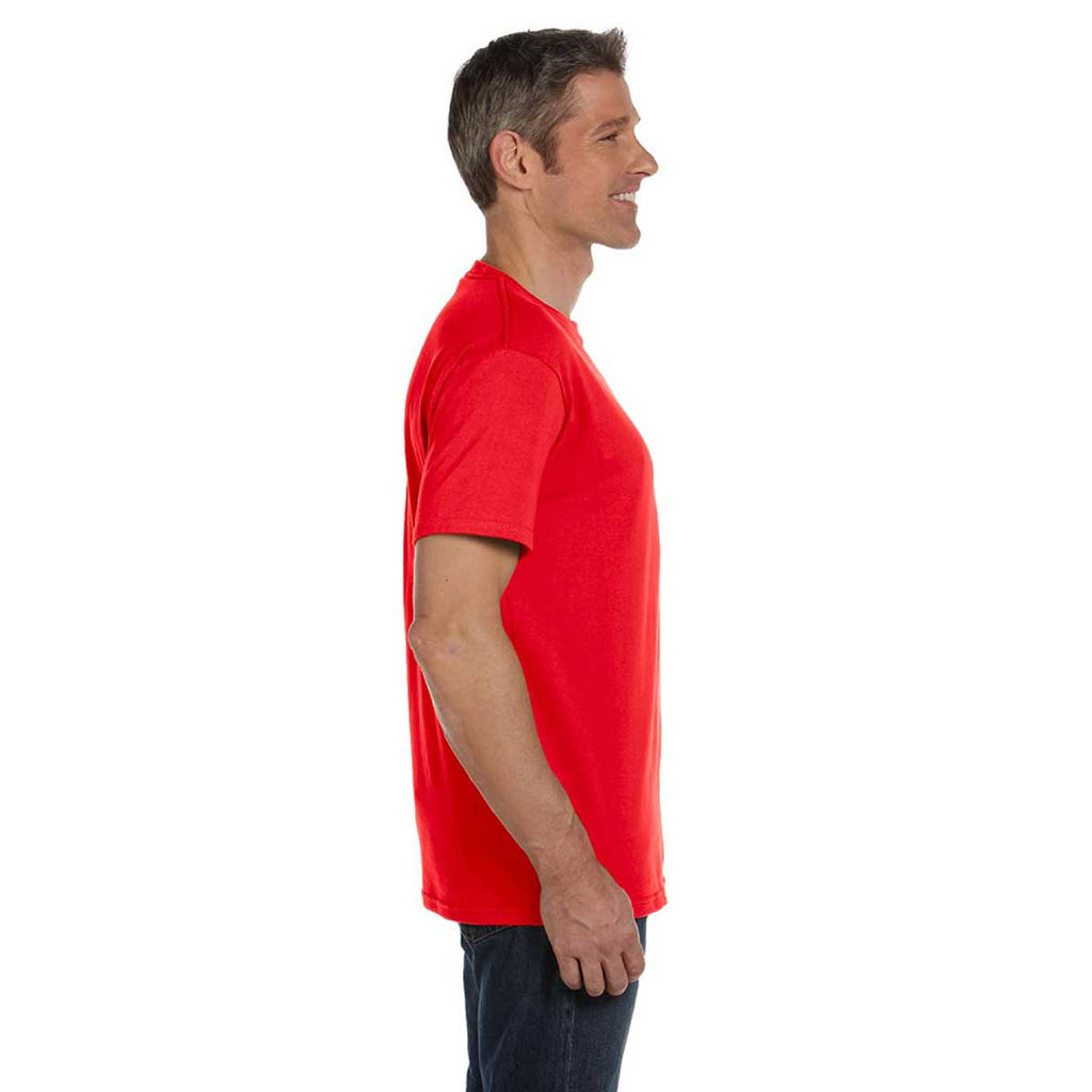 Econscious Men's Red Pepper Organic Cotton Classic Short-Sleeve T-Shirt