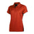 BAW Women's Orange Eco Cool Tek Short Sleeve Polo