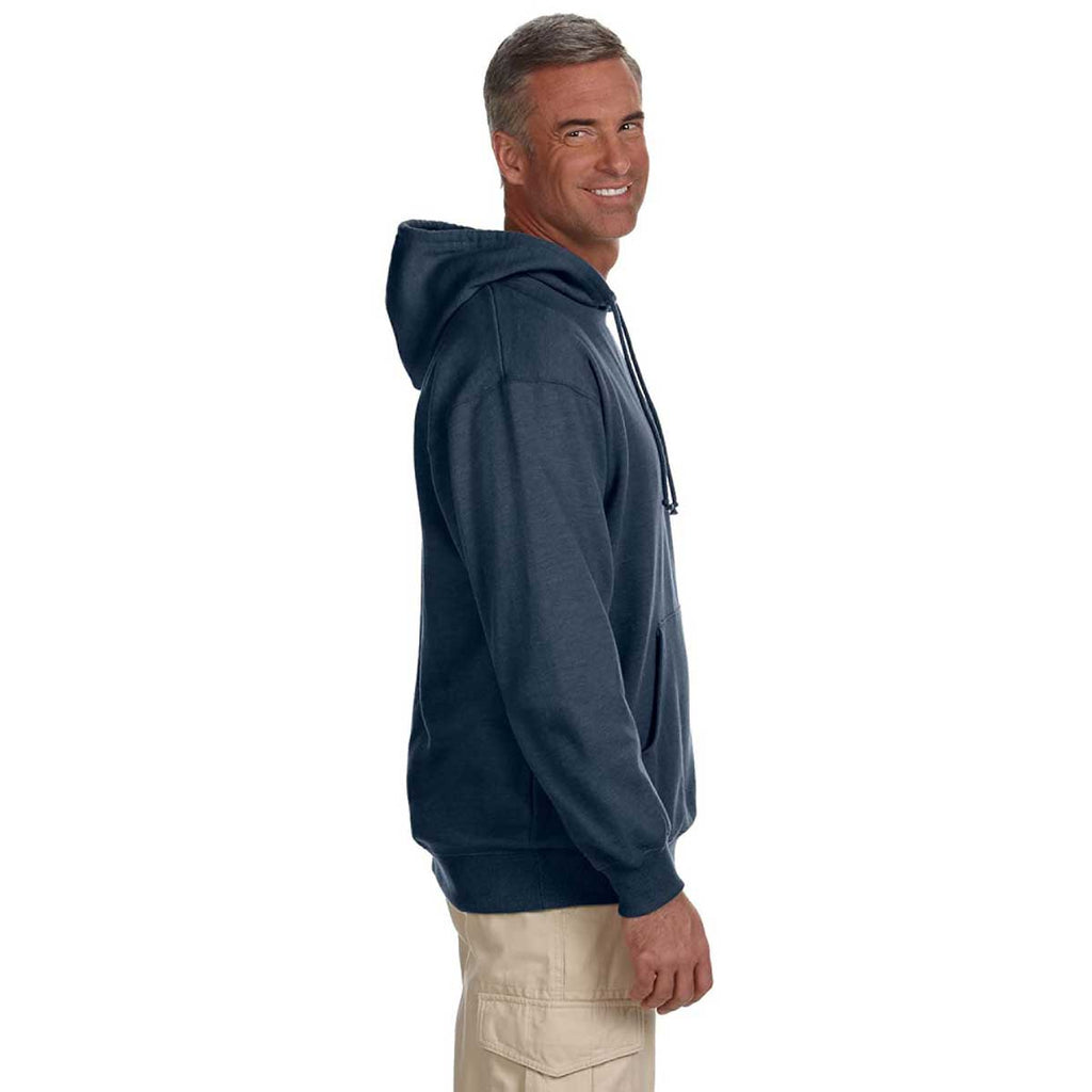 Econscious Men's Water Adult Organic/Recycled Heathered Fleece Pullover Hoodie