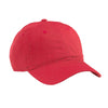 econscious Red Organic Cotton Twill Unstructured Baseball Hat