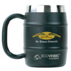 EcoVessel Black 16 oz Barrel Mug
