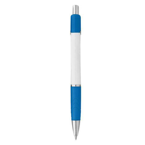 BIC Blue Emblem Pen with Blue Ink