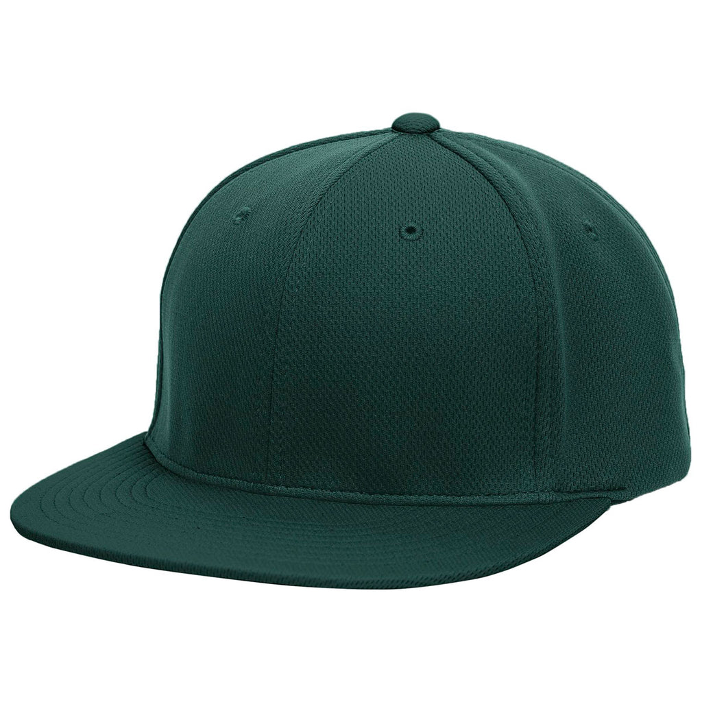 Pacific Headwear Dark Green Premium P-Tec FlexFit Cap