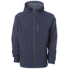 Independent Trading Co. Men's Classic Navy Poly-Tech Soft Shell Jacket