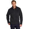 Port Authority Men's Charcoal Cozy 1/4 Zip Fleece