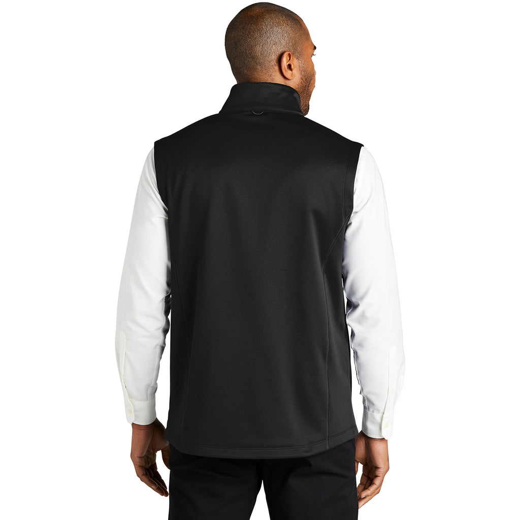 Port Authority Men's Deep Black Collective Smooth Fleece Vest