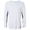 Oakley Men's White Team Issue Hydrolix Long Sleeve T-Shirt