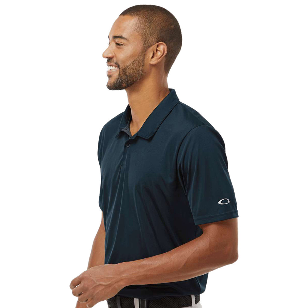 Oakley Men's Blackout Team Issue Hydrolix Polo