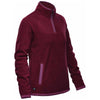 Stormtech Women's Burgundy/Rose Shasta Tech Fleece Quarter Zip