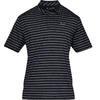 Rally Under Armour Men's Black/Graphite Striped Playoff 2.0 Polo