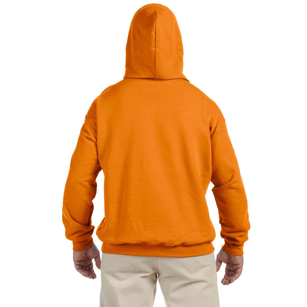 Gildan Unisex Safety Orange DryBlend 50/50 Hoodie