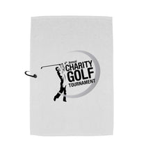 Magnet Group White Golf Terry Velour Towel