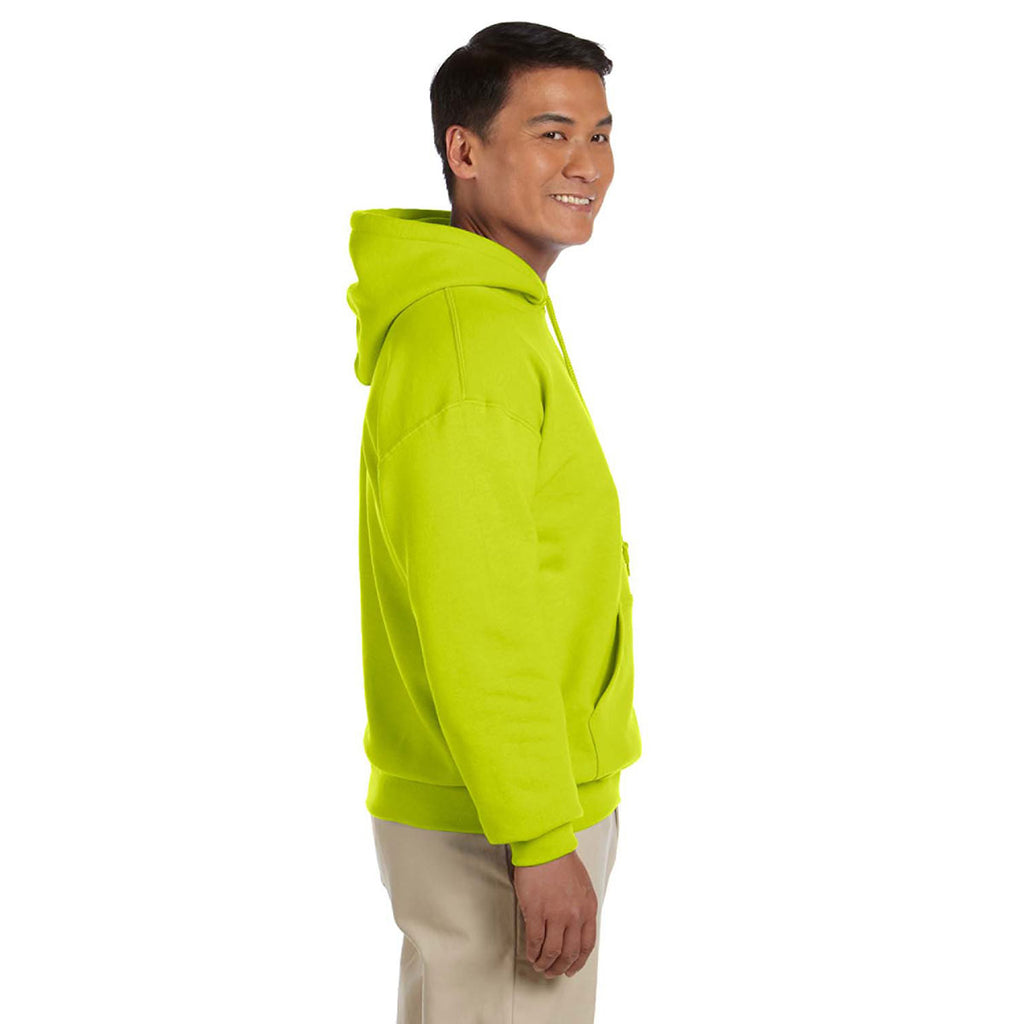 Gildan Unisex Safety Green Heavy Blend 50/50 Hoodie