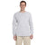 Gildan Men's Ash Grey Ultra Cotton Long Sleeve T-Shirt