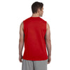Gildan Unisex Red Ultra Cotton 6 oz. Sleeveless T-Shirt