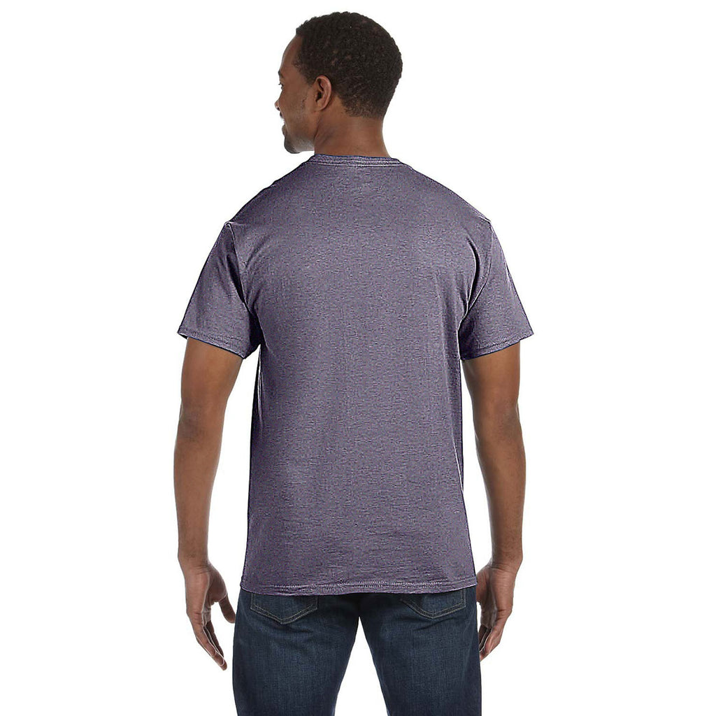 Gildan Men's Heather Navy 5.3 oz. T-Shirt