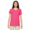 Gildan Women's Safety Pink 5.3 oz. T-Shirt