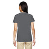 Gildan Women's Charcoal 5.3 oz. V-Neck T-Shirt