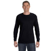 Gildan Men's Black 5.3 oz. Long Sleeve T-Shirt